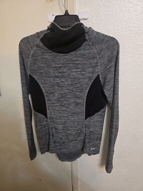 Champion Black and Heather Gray Performance Top